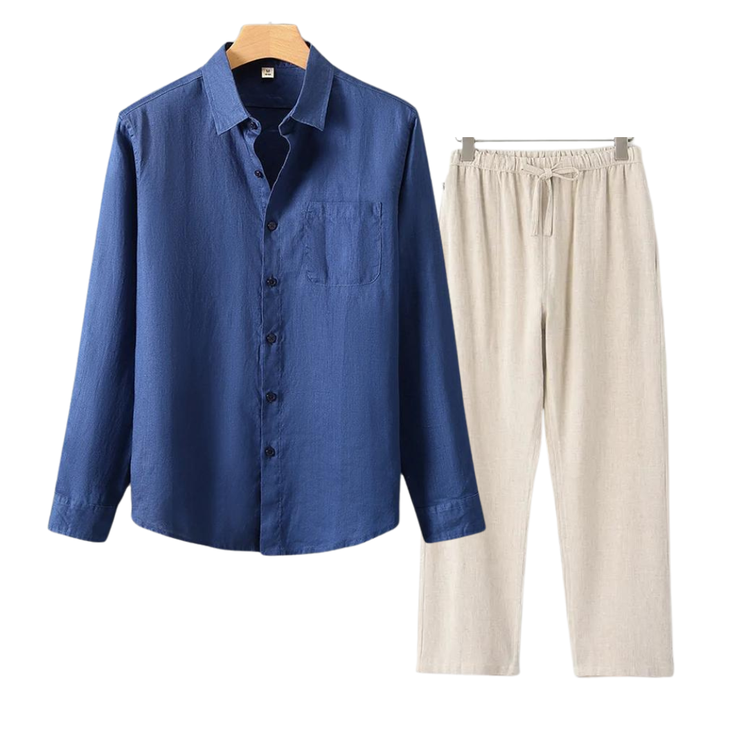 Blue / Beige / S