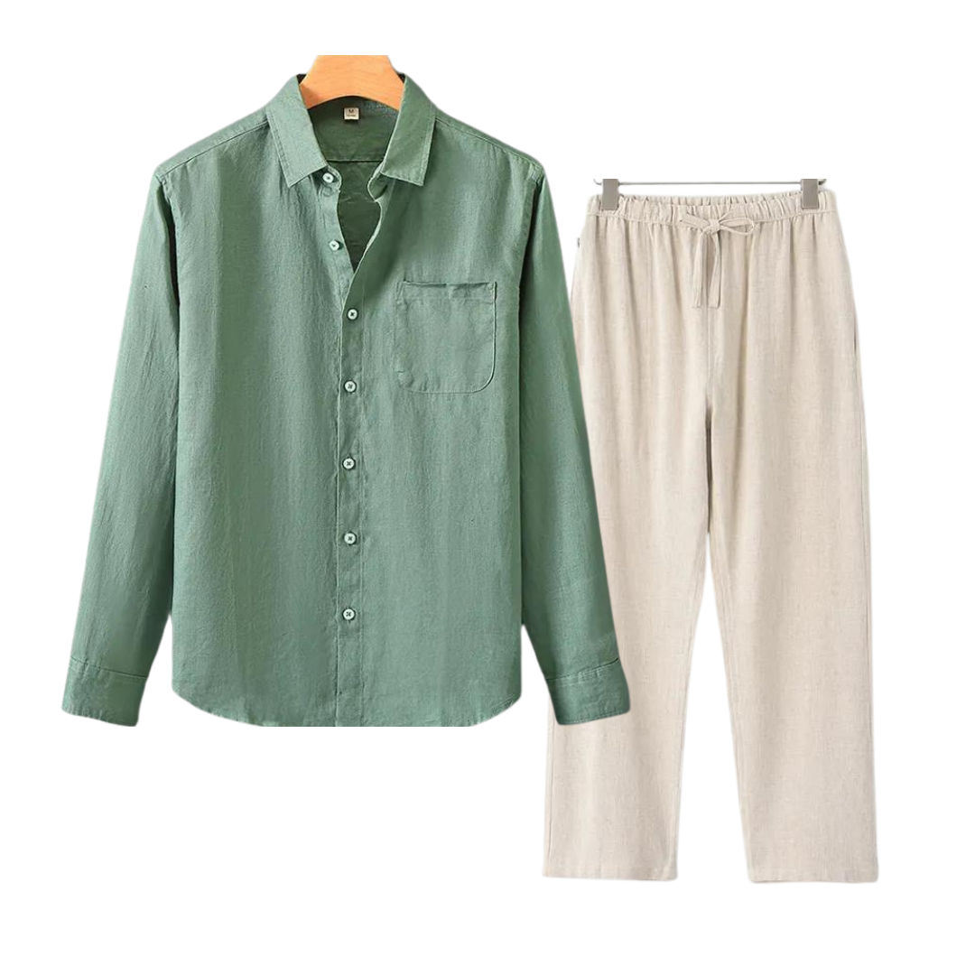 Green / Beige / S