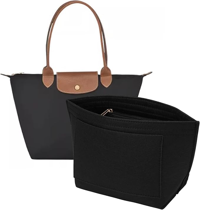 Black / Medium Tote Bag