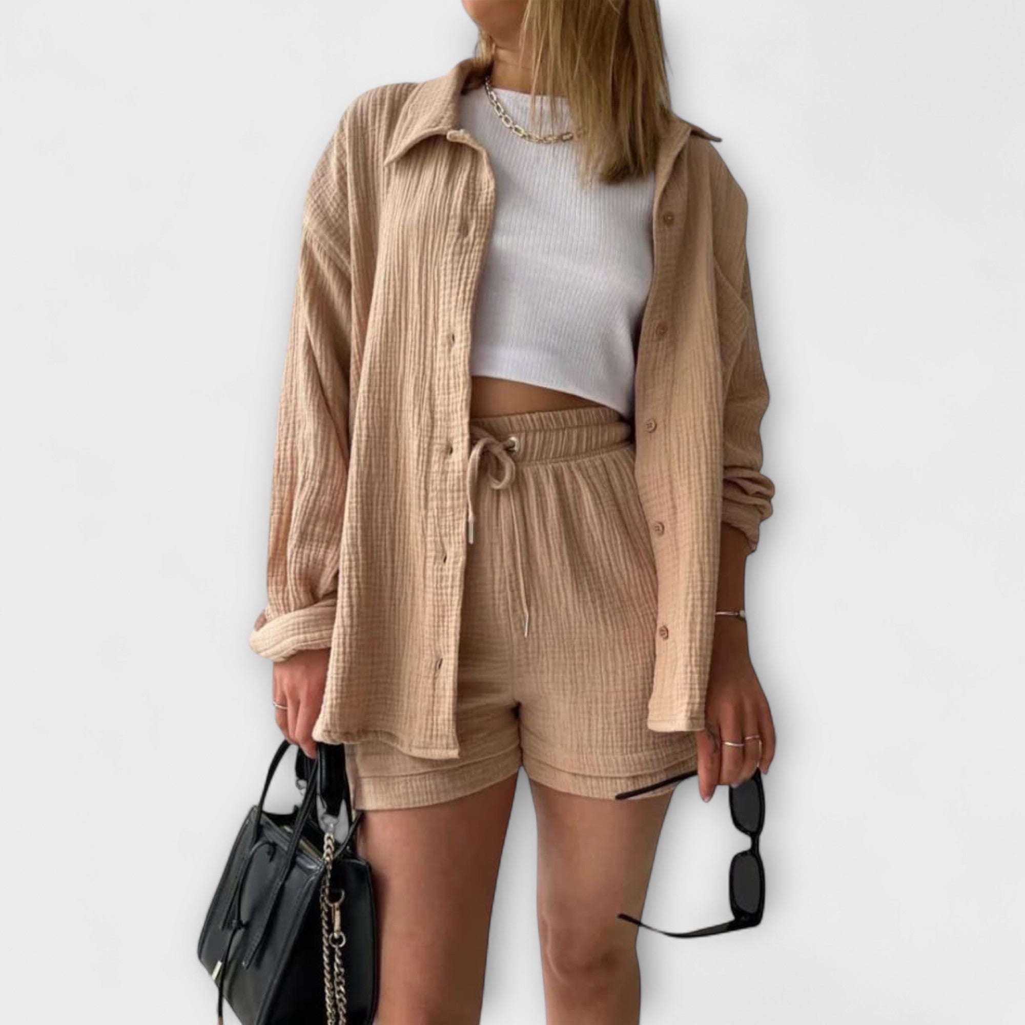 Beige / M